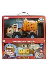 Big Adventures - Ci�ar�wka g�rnicza z wykrywaczem Little Tikes