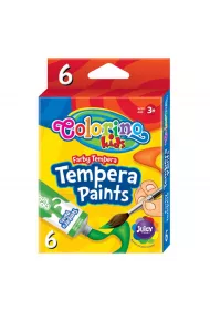 Patio Farby Colorino Kids tempera w tubach 6 kolor�w