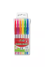 Penmate D�ugopis �elowy Kolori 6 kolor�w 6 szt.