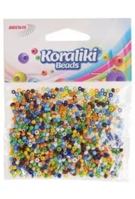 Brewis Koraliki akrylowe do nawlekania 35mm 30g
