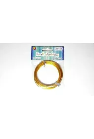 Aliga Drucik aluminiowy z�oty 1.2 mm x 5 m 5 m