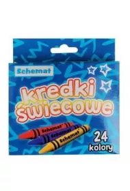 Schemat Kredki �wiecowe 24 szt.