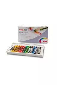 Pentel Pastele do tkanin 15 szt.