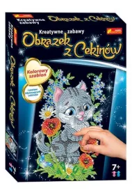 Ranok-Creative Obrazek z Cekinw. Kotek
