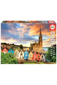 Puzzle 1000 el. Katedra �w. Kolmana, Cobh, Irlan Educa