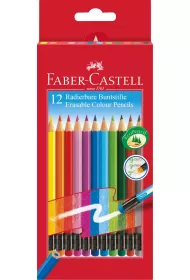 Faber-Castell Kredki z gumk� 12 szt.