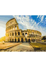 Brushme Malowanie po numerach - Koloseum na Wschodzie S�o�ca 40x50cm