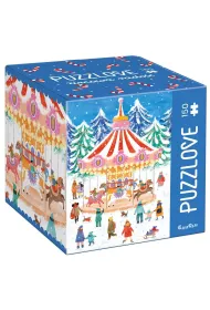 Puzzle Puzzlove CzuCzu 150 el. Zimowa rado�� Bright Junior Media