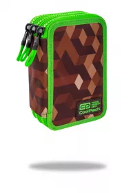 CoolPack Pi�rnik potr�jny z wyposa�eniem Jumper 3 City Jungle