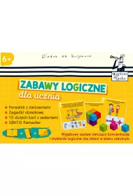 Zabawy logiczne dla ucznia. Wyj�tkowy zestaw �wicz�cy koncentracj� i my�lenie logiczne dla dzieci w wieku szkolnym