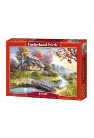 Puzzle 1500 el. Domek wiejski Castorland