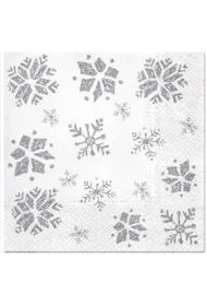 Paw Serwetki P�atki �niegu 33x33 cm