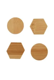 Grafix Magnesy bambusowe sze�ciok�tne 38x33mm