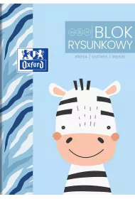 Oxford Blok rysunkowy Kids A3 Gadka biay