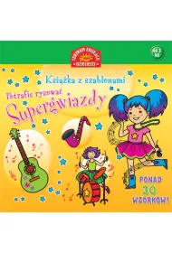 Ksi��ka z szablonami. Potrafi� rysowa�. Supergwiazdy