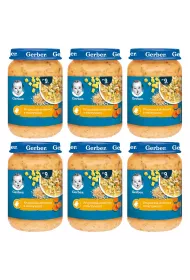 Gerber Zupka krupniczek drobiowy z warzywami dla niemowlt po 9 miesicu zgrzewka 6 x 190 g