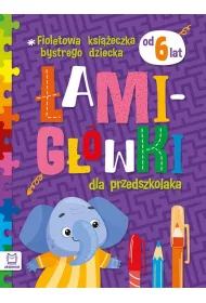 Fioletowa ksieczka bystrego dziecka. amigwki dla przedszkolaka od 6 lat