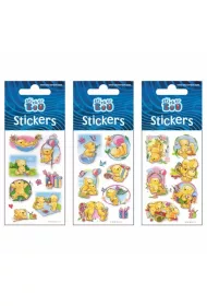 Sticker Boo Naklejki silver Misie