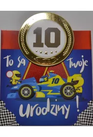 Yeku Karnet Urodziny 10