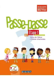 Passe-passe 3. Etape 1. Livre eleve + Cahier d'activites + CD mp3 A2.1