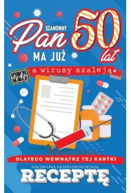 Yeku Karnet Urodzinowy z recept� 50 JCX-049
