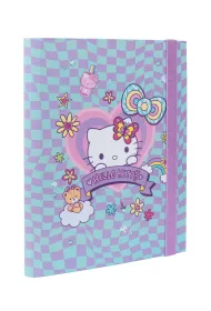 Patio Teczka przestrzenna tekturowa z gumk� A5 Hello Kitty pink wz�r 1