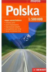 POLSKA MAPA SAM.1:500 TYS-DEMART
