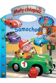 Ma�y ch�opiec. Naklejki z du�� plansz�. Samochody