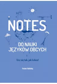 Preston Publishing Notes do nauki j�zyk�w obcych niebieski