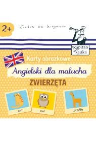 Kapitan Nauka. Karty obrazkowe. Angielski dla malucha. Zwierz�ta