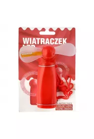 MCD Wiatraczek led czerwony