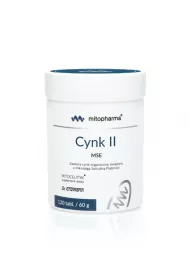 Dr. Enzmann Mse Cynk dwuwartociowy suplement diety 120 tab.