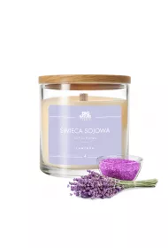 Big Nature wieca sojowa zapachowa Lawenda 215 g