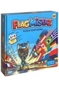 GRA FLAGMISTRZ PUZZLE KONTUROWE PUD Jako