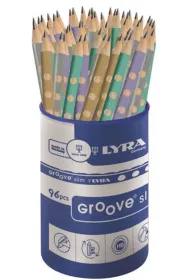 O��wek Lyra Groove slim metaliczne HB 96szt w opakowaniu mix