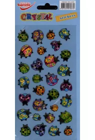 3Z Naklejka Crystal Biedronki