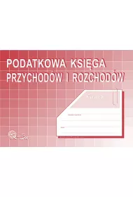 Michalczyk i Prokop Podatkowa ksiga przychodw i rozchodw A5