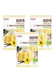Amylon Budy� waniliowy bezglutenowy  Zestaw 3 x 40 g Bio