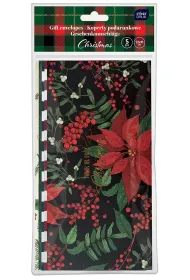 Interdruk Koperty podarunkowe 22x11cm 5 szt Christmas