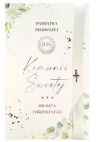 Armin Style Karnet Komunia Ojciec chrzestny LUX-56