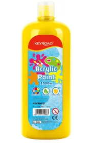 Farba akrylowa KEYROAD butelka 1000ml ��ta