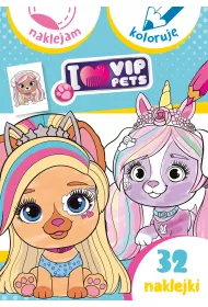 I love my VIP Pets. Naklejam i koloruj