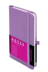 Antra Notes memofix B6 kratka Liliowy