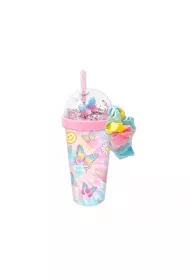 Pecoware Kubek z gumk� do w�os�w Scrunchie Motylki