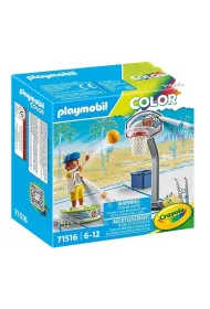 Playmobil Color Skater z pi�k� do koszyk�wki 71516