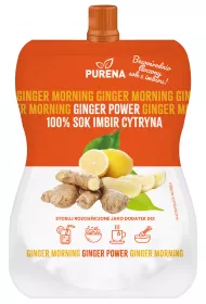 Purena Sok z imbiru i cytryn skoncentrowany Ginger Power 180 ml