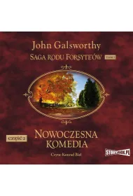 Audiobook Saga rodu Forsyte'w. Tom 5. Nowoczesna komedia. Cz 2. Milczce zaloty. Srebrna yka mp3