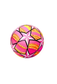 Pi�ka gumowa r�owa 24cm LeanToys