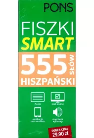 Fiszki Smart. 555 s��w. Hiszpa�ski