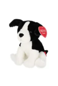Pluszak pies Border Collie 25cm bia/czarny BEPPE 14186 BS
